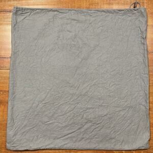 Alexander McQueen Dust Bag 22"x22" Gray Drawstring Cover Storage Protector Heels